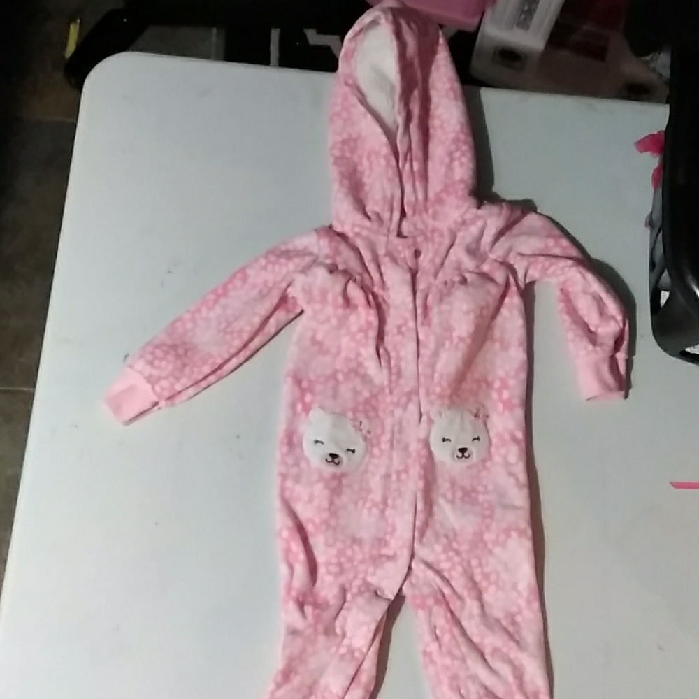 18 month Felece one piece with hood